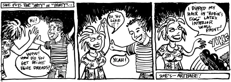 1992 artbabe first strip copy Jessica Abel