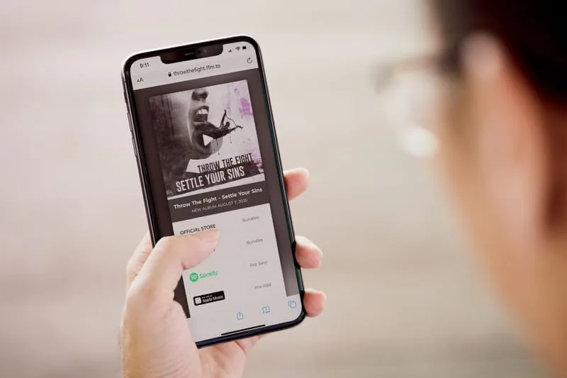 iaac-ryan-baustert-album-streaming-on-phone