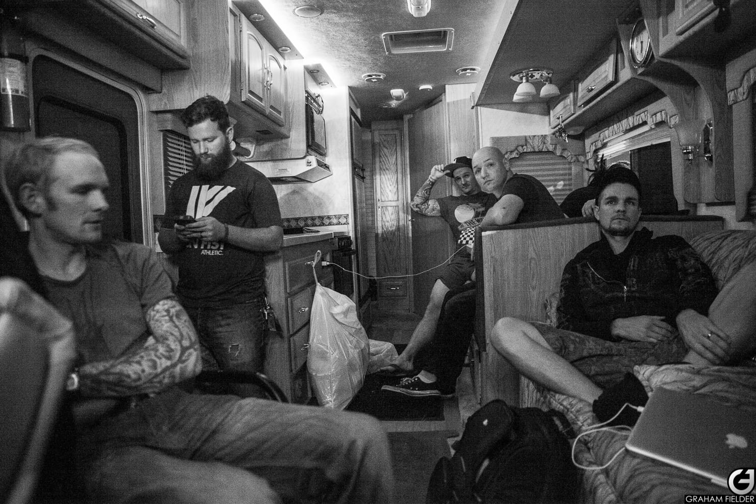 iaac-ryan-baustert-band-hanging-out-on-tour-bus