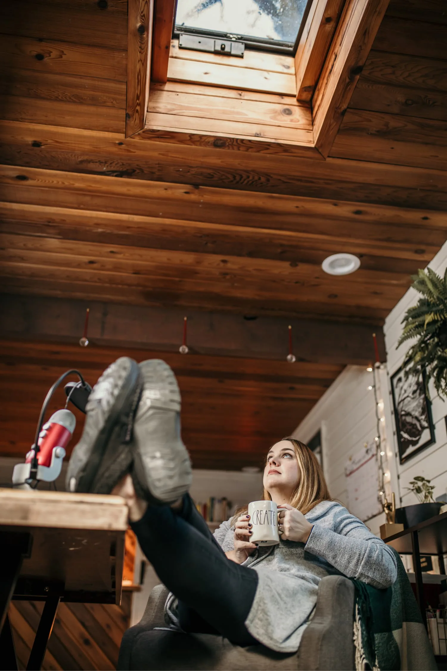 iaac-cara-chace-looking-up-office-skylight-above-her-desk