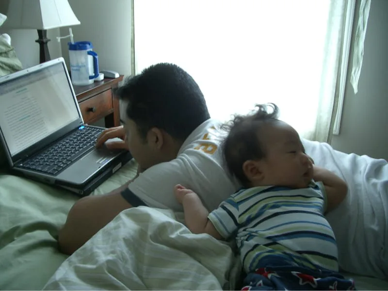iaac-noa-kageyama-working-on-dissertation-for-phd-while-taking-care-of-joey-2006