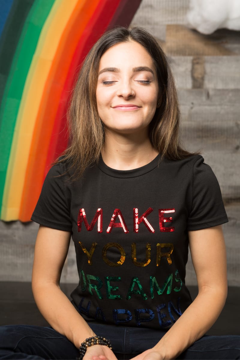 iaac-daniella-malfitano-portrait-make-your-dream-come-true-shirt