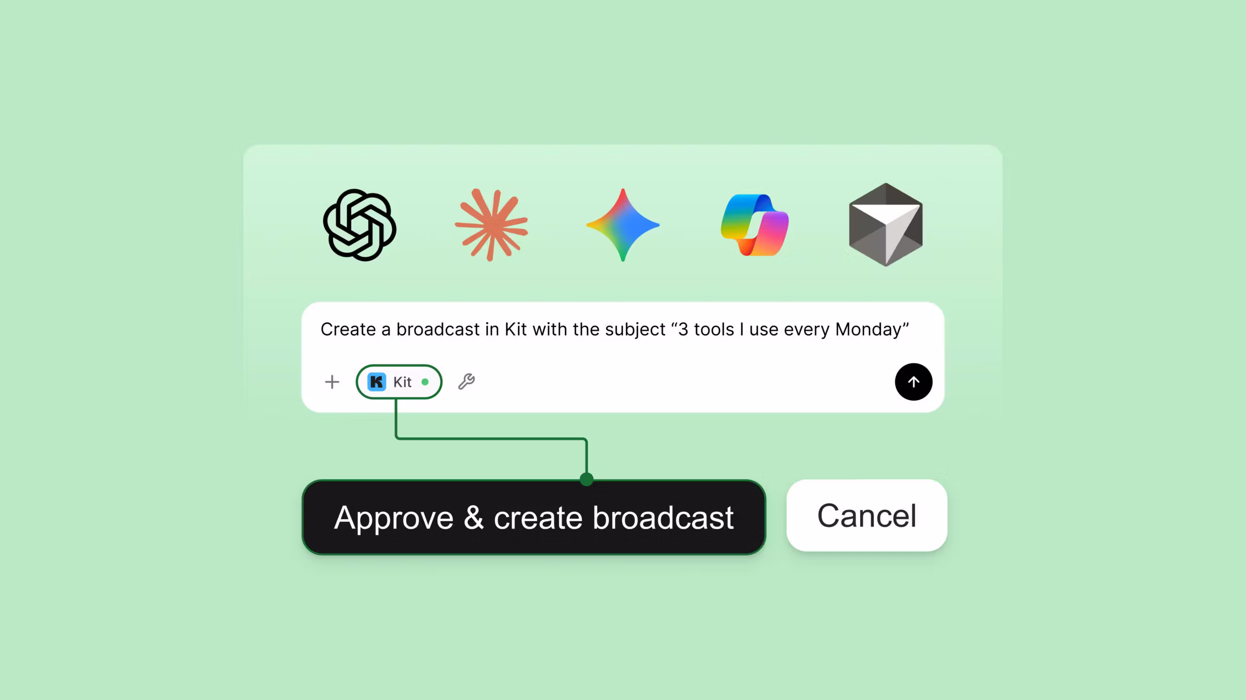 10 AI email marketing workflows creators are using with the Kit MCP