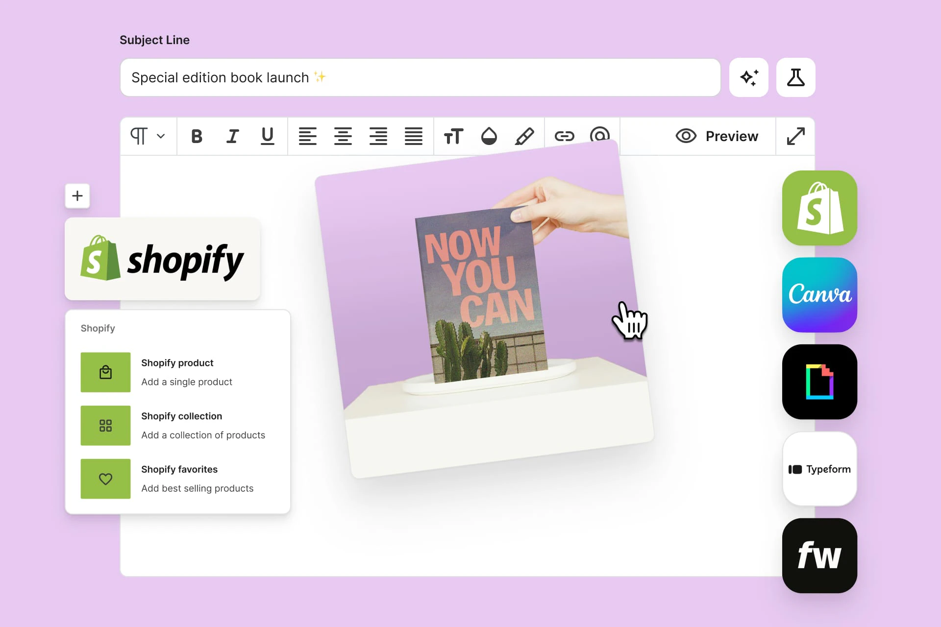 An example of how Kit's leading email deliverability helps keep emails in the inbox. A chart showing high percentages of received, opens, and clicks.