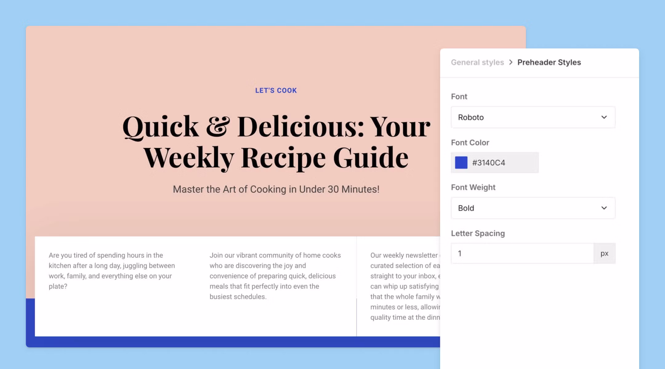 Kit Features > Landing Pages