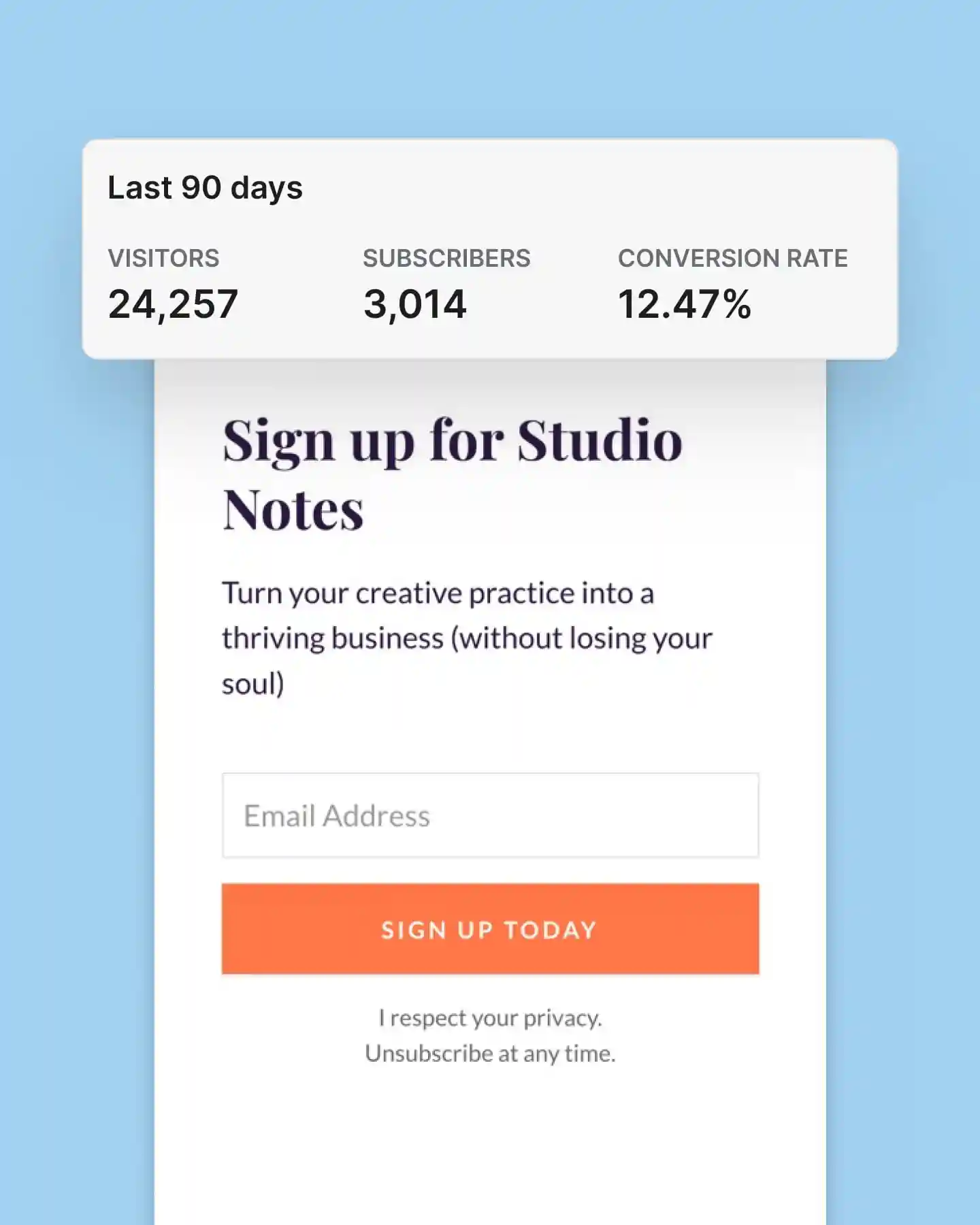 Grow feature screenshot