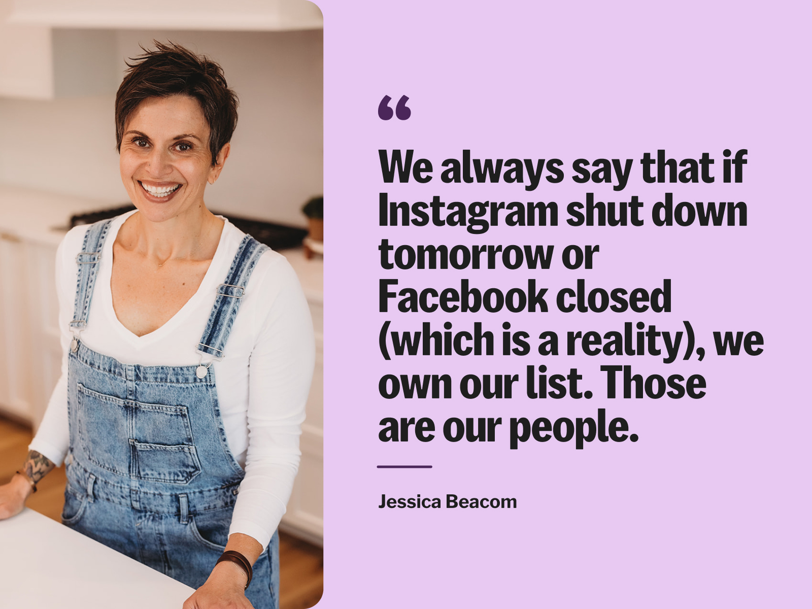 Jessica Beacom quote