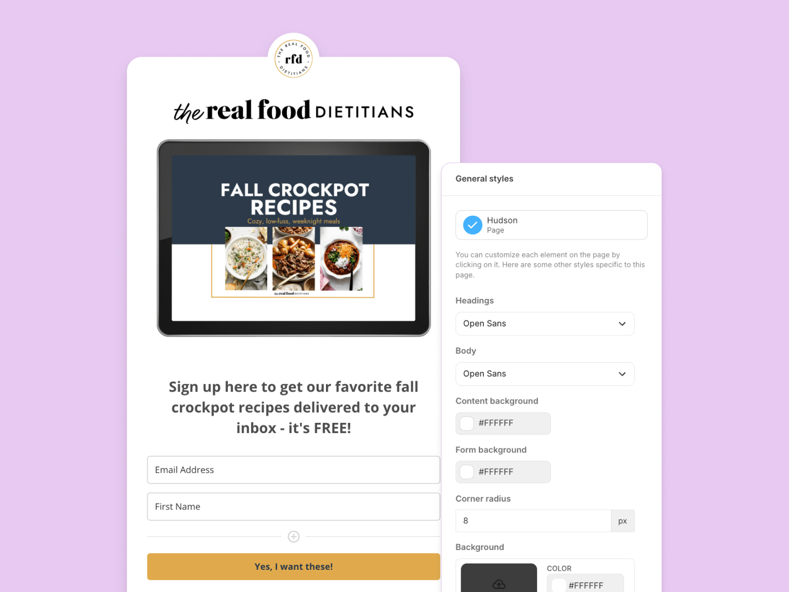 The Real Food Dietitans digital product offerings