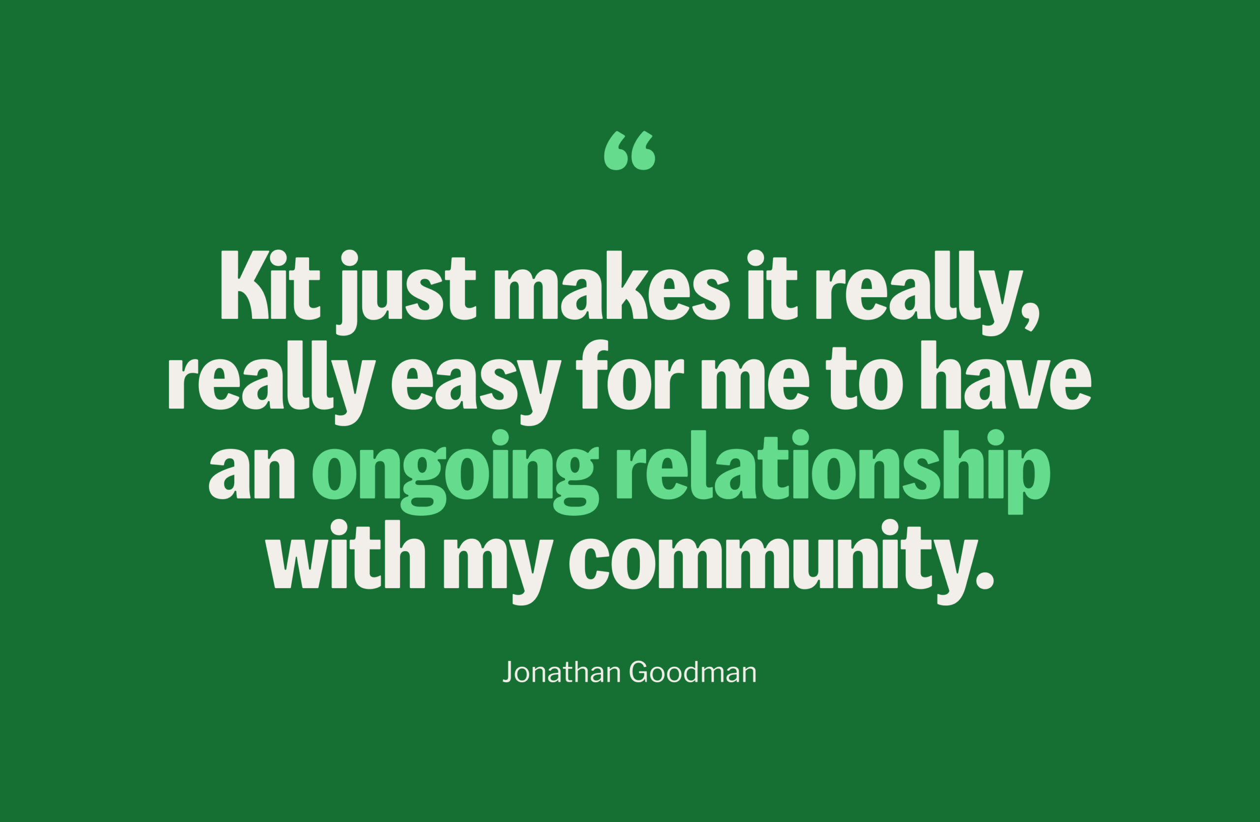 Jonathan Goodman quote