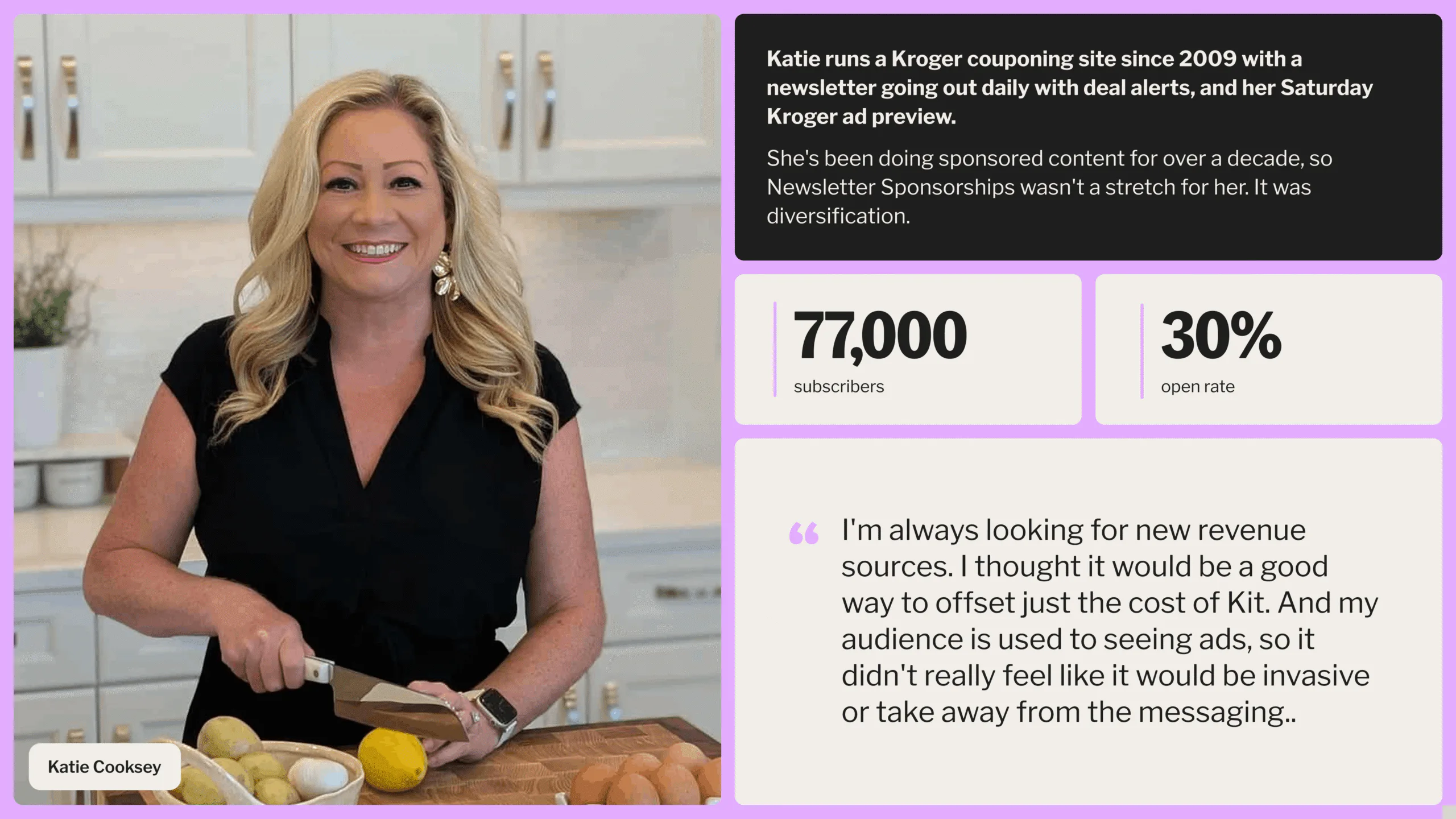 Katie Cooksey case study