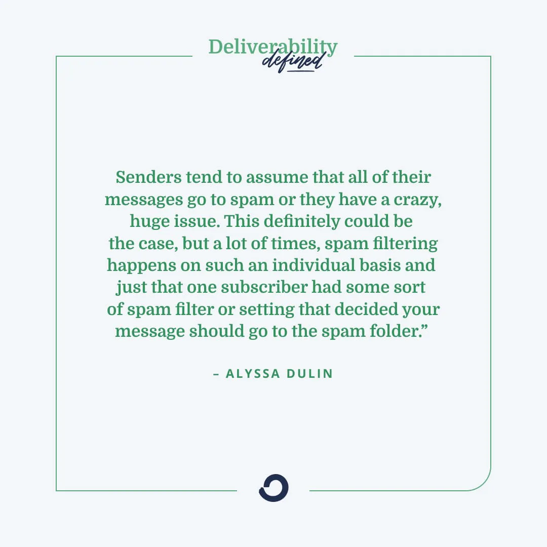 Frequently asked questions about deliverability