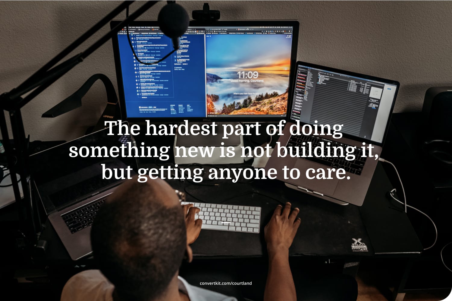 getting people to care