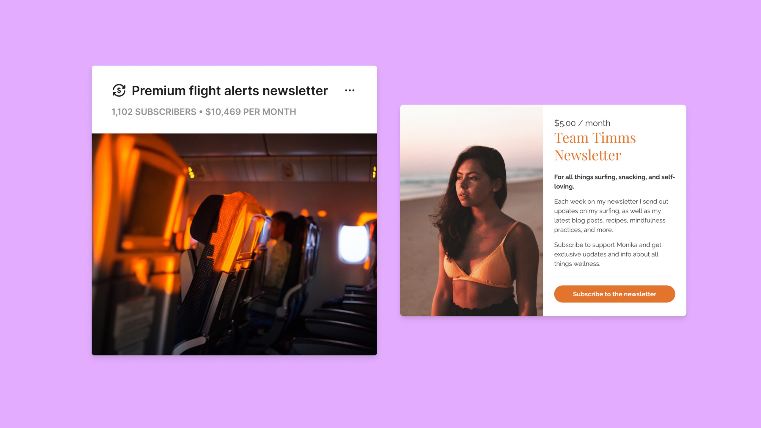 Sell paid newsletters with Kit