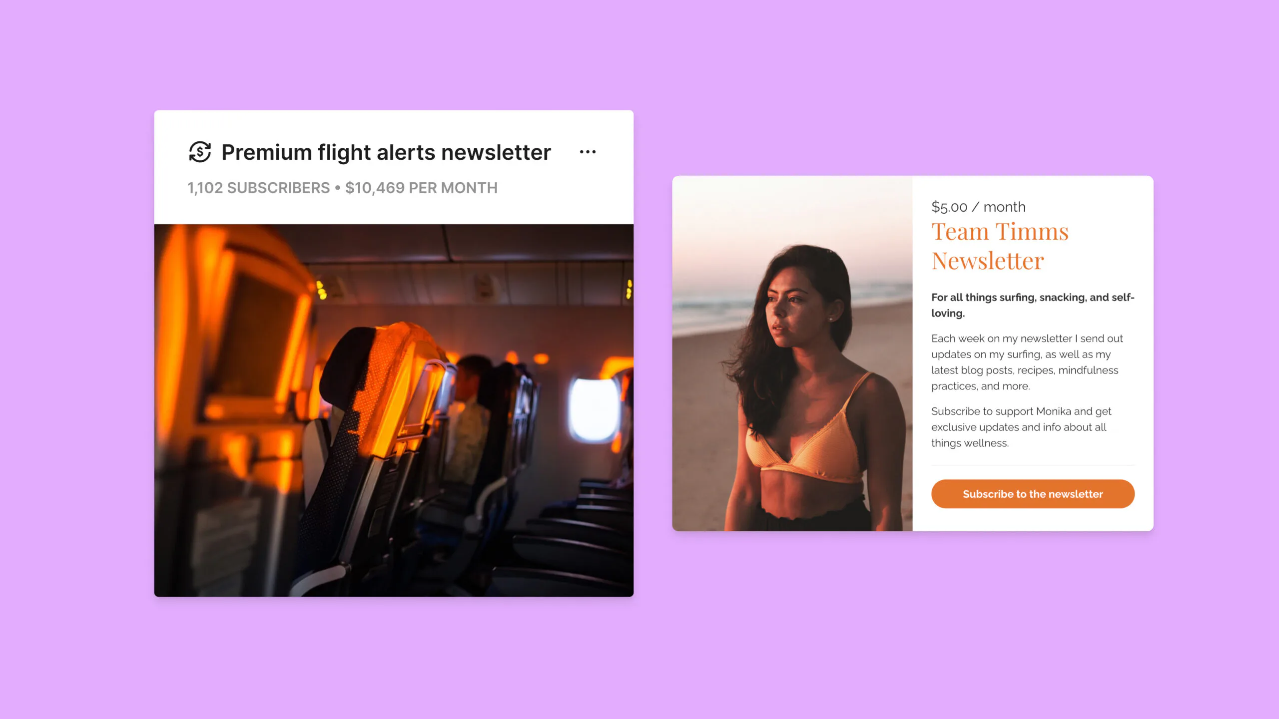 Sell paid newsletters with Kit