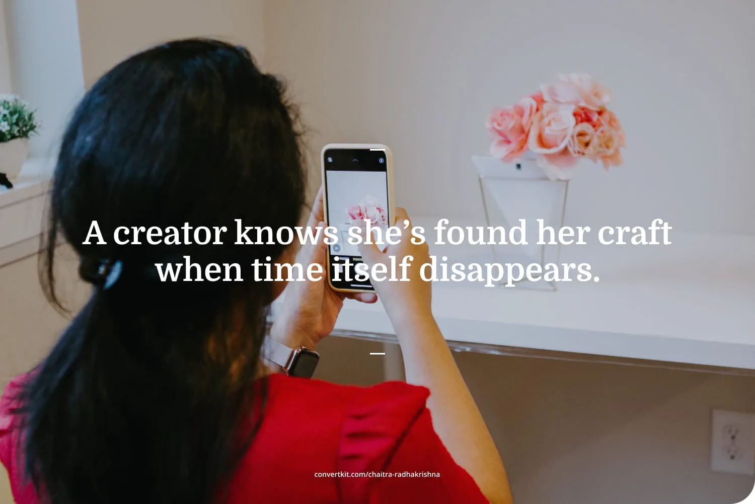 Taking photo with iphone