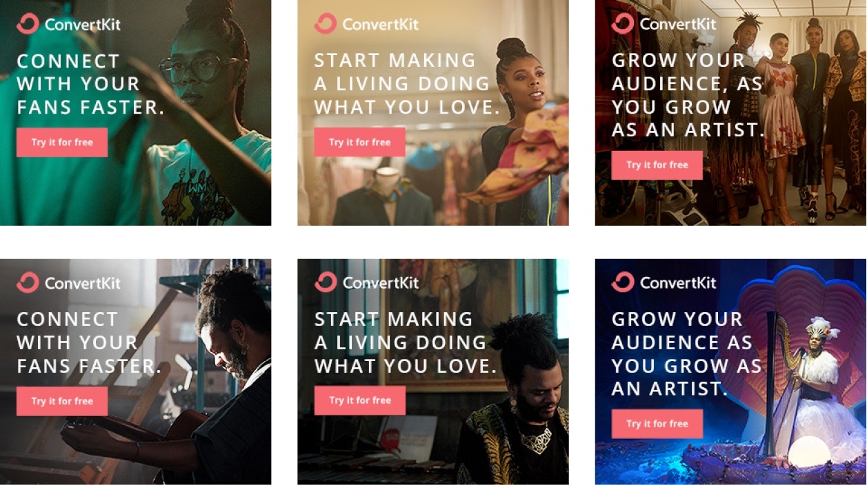 Find your audience faster static image ads