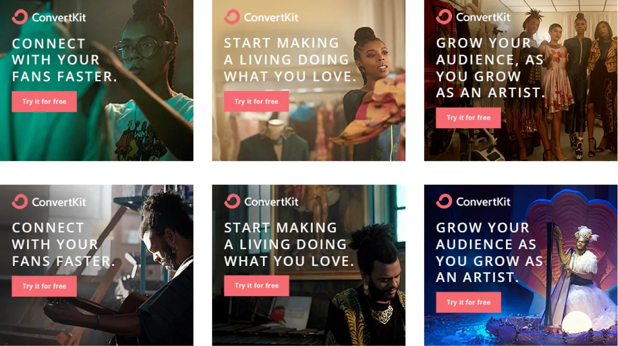 Find your audience faster static image ads