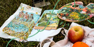 How artist Jaime Barks spends weeks in the backcountry—and still runs her business