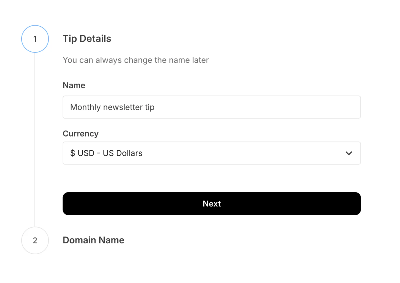 Set up a digital tip jar in your Kit dashboard