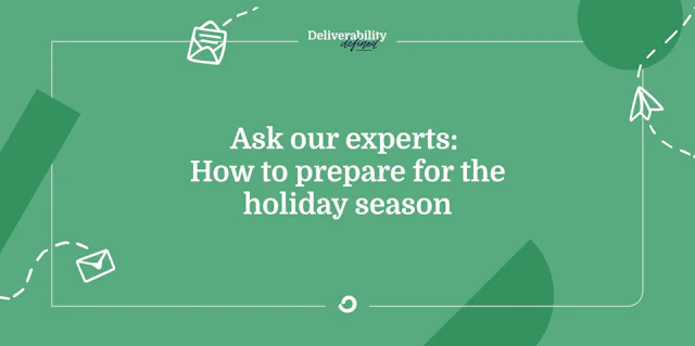 Ask our experts: How to prepare for the holiday season