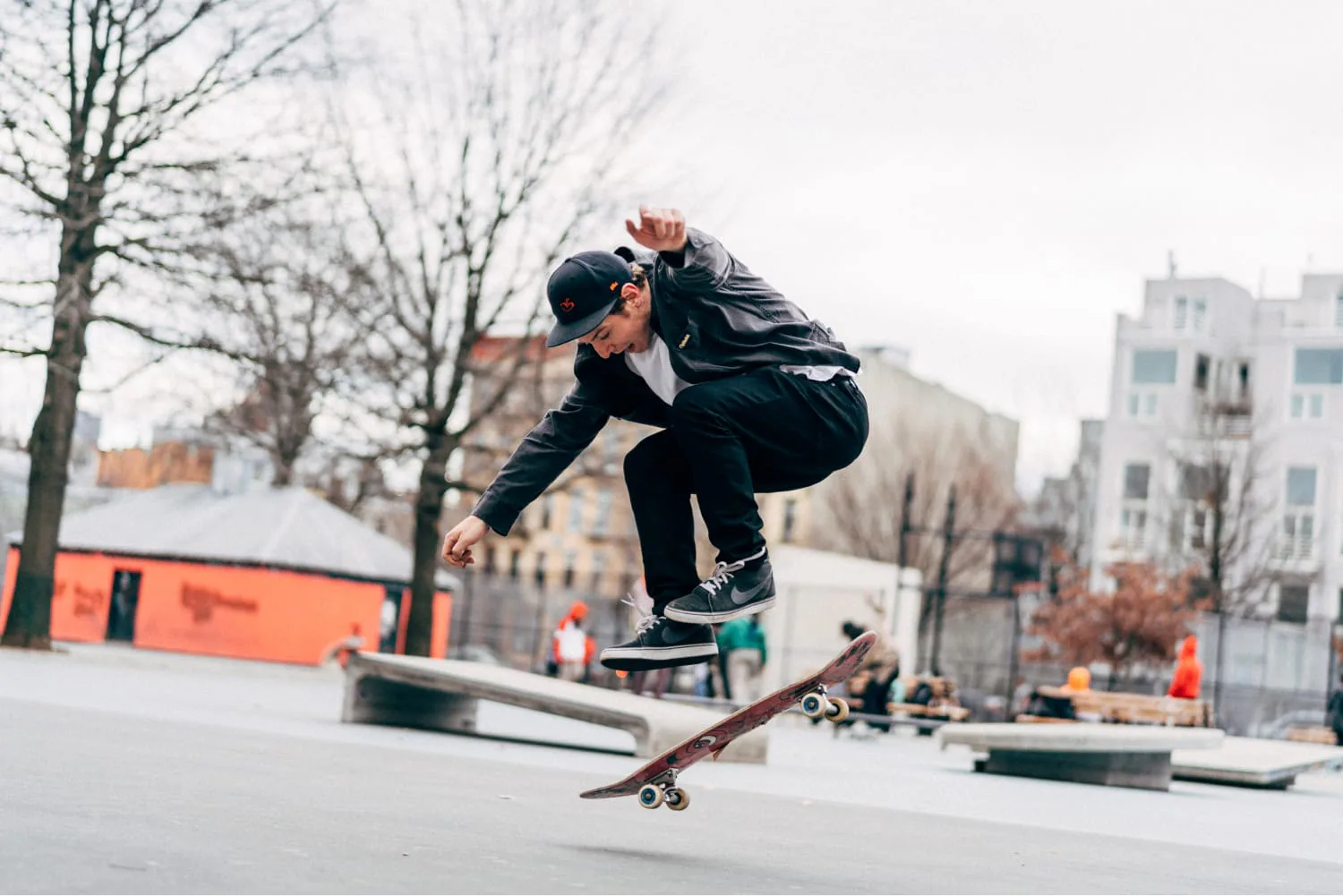 Eric Friedensohn skateboarding