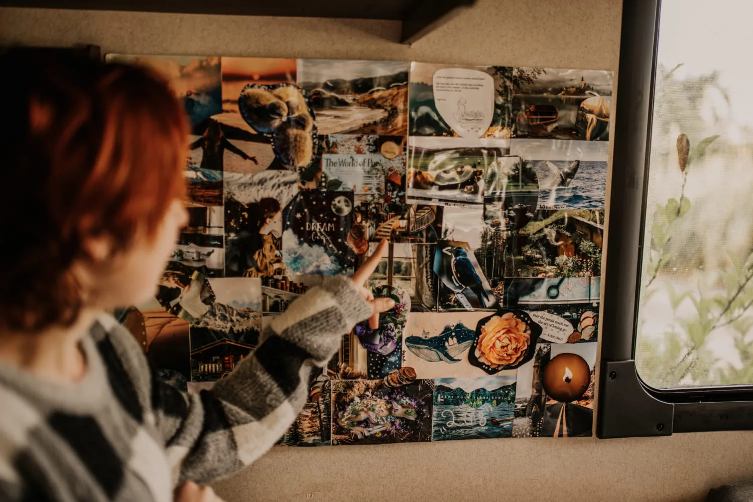 Jessica's vision board
