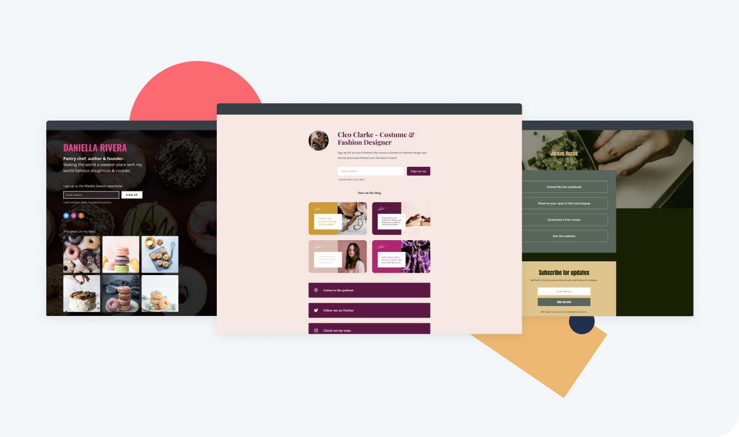 Kit landing page features update for September 2020