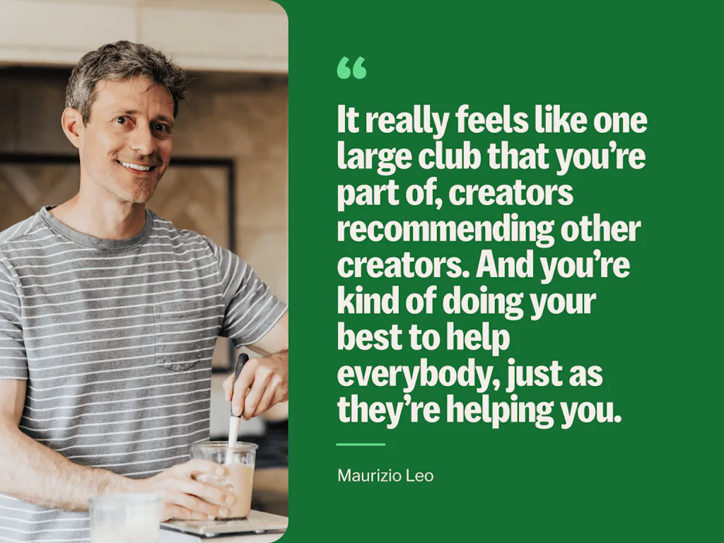 Maurizio Leo headshot with a quote about Kit