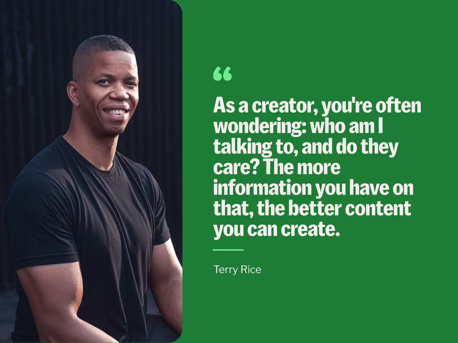 Terry Rice quote card