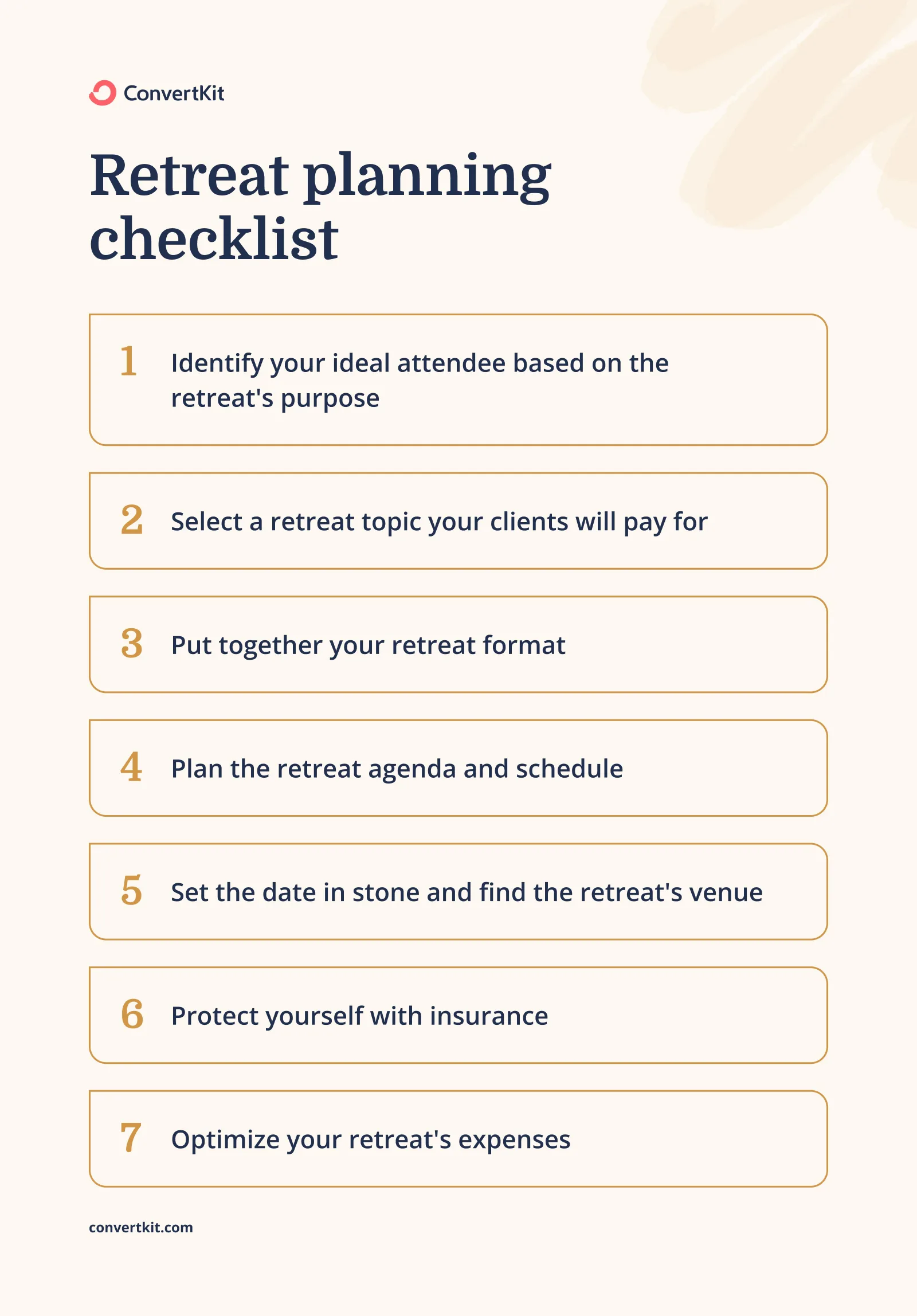 Retreat planning checklist: 7 tips to organize an unforgettable in-person retreat!