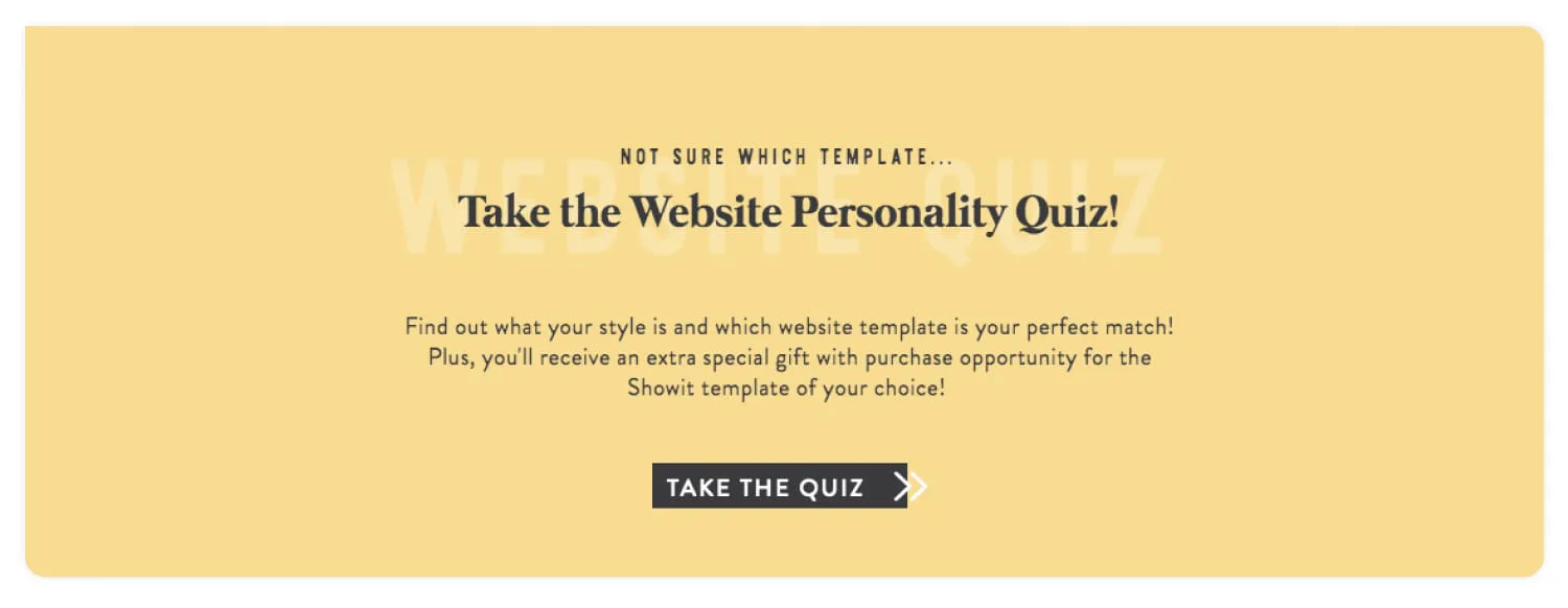 how to make a personality quiz